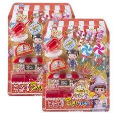 콩순이 콩순이 미니 사탕가게 완구 2개입, 혼합 색상
