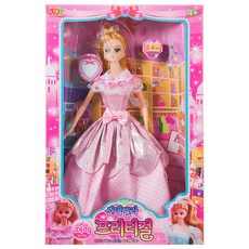 토이앤토이 신데렐라 프리티걸 그라데이션 마론인형, 혼합 색상, 1개
