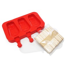 SL矽膠冰棒模具組, 兔子, 1個