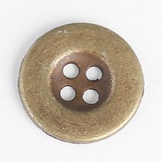 HR大號蓮花鈕扣 18mm NO10, 混合顏色, 12個
