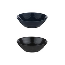 臨時作業場 V餐具 2號 海軍藍+黑色, 混色, 1套