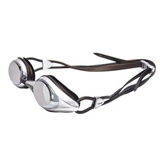 WING 성인용 미러 안티포그 수경 X, Silver, 1개