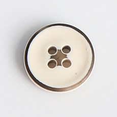 HR紳士大鈕扣 11mm, 混合顏色, 12個