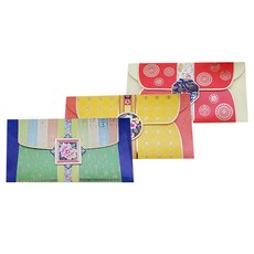 Maumdama 燙金2000 錢信封1 3件組, 混合顏色, 1套