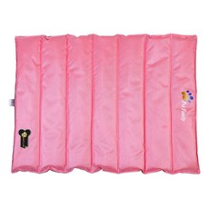 슈퍼식스 반려견 고양이 방수 쿨 매트, 핑크, 1개