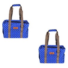 펫나인 寵物透氣休閒肩背包 M, 藍色星星