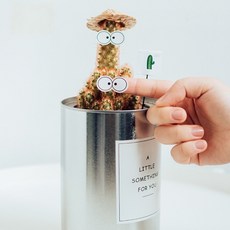 슈퍼식스 화분 꾸미는 귀여운 소품 10p x 5개, 작은눈