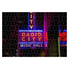 Damoa 試管拼圖 無線電城, 150件, 混和顏色