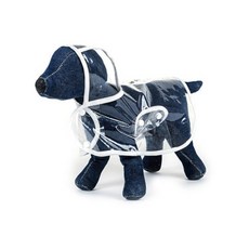 April 16 寵物防水透明雨衣, 白色