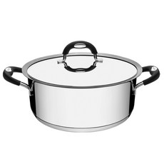 [쿠팡수입] 트라몬티나 듀오 실리콘 캐서롤 냄비 4.7L 62483240, 24cm, 혼합 색상, 1개