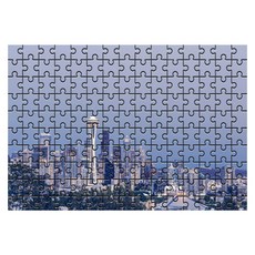 Damoa 試管拼圖 西雅圖夜景, 150件, 混合顏色
