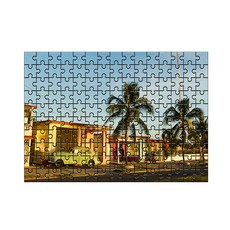 Damoa 試管拼圖 復古街景, 150件, 混合顏色