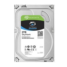 씨게이트 스카이호크 CCTV전용 하드디스크, ST3000VX010, 3TB