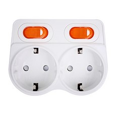 SEGYE Enter 省電L型兩孔轉接器, 1組