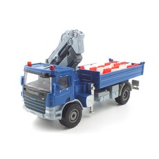 KDW複製品1/50 ATEGO WITH CRANE KDW250245BL Atego卡車火車重型機械模型, 混色