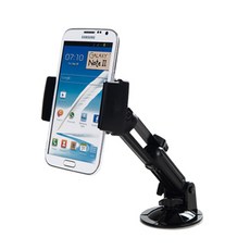 Glaster 車用平板手機支架 GTP-NL-H9, 黑色, 1個