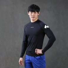 멜랑꼴리 남성용 긴팔 래쉬가드 상의