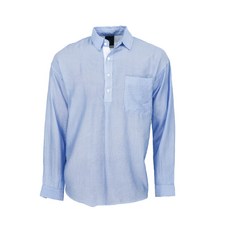 Saint Luke男款407條紋套頭長袖襯衫 MCTSL5008