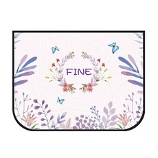 NUNE DDINE 汽車車窗印花遮陽板, 1個, 美好的