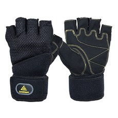 Lenwave -LW-KF800 Guard Mesh 健身手套, 黑色的