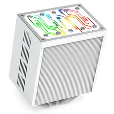 브라보텍 CPU쿨러 JONSBO CR-401 SNOW ARGB, 1개