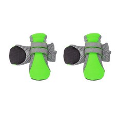 에이프릴16 반려동물 소프트매쉬 신발 4p, 그린