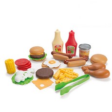 D'Antoy 我的小燒烤食品模型 54p 套組, 混色