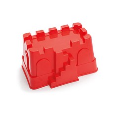 城堡沙灘玩具, 紅色的