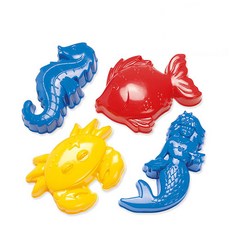 dantoy 種海洋動物一套, 海馬、魚、蟹、美人魚