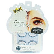lashtoc 第2季免膠一觸式假睫毛, 自然, 1個