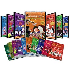 영어학습 무비랑 디즈니 애니 10편 박스세트 (스크립트북 10권), 1CD