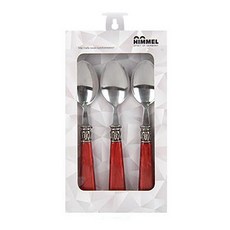 HIMMEL 西式湯匙, 紅色的, 3片