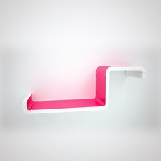 CUBICS 2色牆架GA, 粉色的