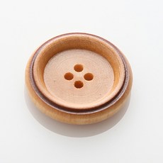 HR大鈕扣 線條邊框 鈕扣 25mm, 混合顏色, 12個