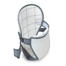 Manito 3D網眼涼感揹巾, 灰色 格紋款, 1個