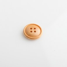 HR大鈕扣 高腳鈕扣 21mm, 米色, 12入