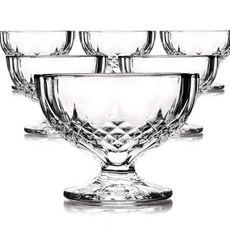 BLINKMAX 玻璃冰淇淋杯 230ml, 單色, 6入