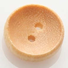 HR大號碟形鈕扣 11.5mm, 米色, 12個