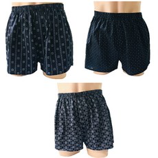 OMAR SHARIF 男款棉質印花四角內褲 MNO-1087