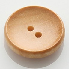 HR大鈕扣 盤狀鈕扣 23mm, 米色, 12個