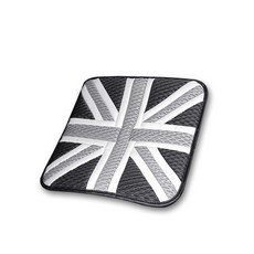 바모코리아 BK 레더 통풍 방석, 블랙잭, 1개