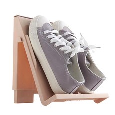 슈퍼식스 심플한 신발 슬리퍼 거치대 베이지, 1개