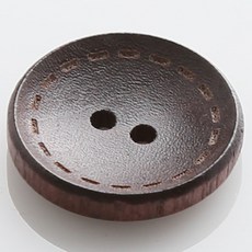 HR빅버튼 접시 스티치 단추 25mm, 혼합 색상, 4개입