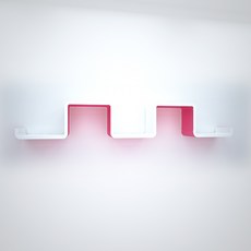 CUBICS 2色壁架山, 粉色的