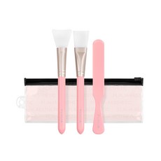 FLALIA 美容面膜刷具3件組, 混合顏色, 1個