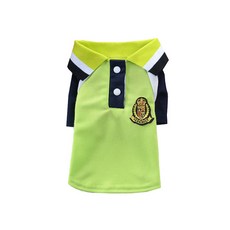 BK 寵物情侶裝 男款牛津襯衫, 綠色