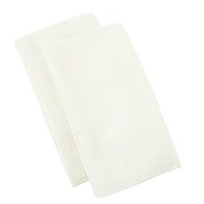 素色布尿墊 L號, 白色, 2入