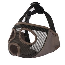 BK 短鼻犬透氣口罩 XL號, 灰色的, 1個