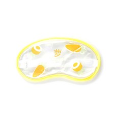 DM I love home涼感透明眼罩 胡蘿蔔, 1件, 1個