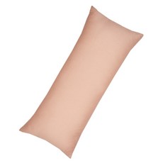 Ein Haus 圓點圖案棉質靠枕, 粉色的